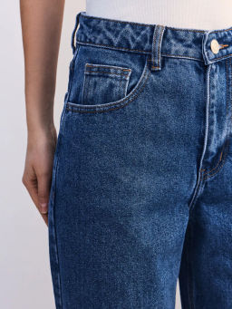 Широкие джинсы с высокой посадкой ZR2605092309-103 / Zarina