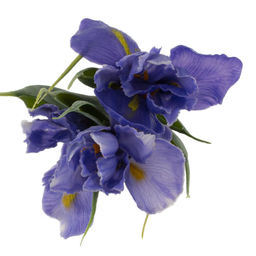 Цветы искусственные "Букет Ирисов, L13 W8 H39 см