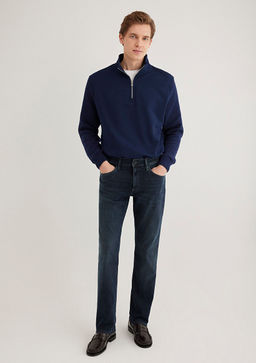 Martin Mavi Premium Gece Mavisi Jean Pantolon  фото 3