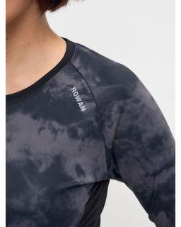 Рашгард спортивный Fit Army Onyx серый - Rowan фото 3