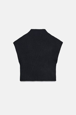 RIBBED KNIT VEST - Zara фото 30