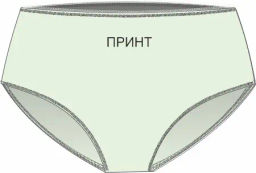 ALMANDO MELADO Трусы женские База "MAXI SLIP" Цвет:воздушно зеленый