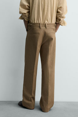 LIMITED EDITION STRAIGHT-LEG TROUSERS - Zara фото 22