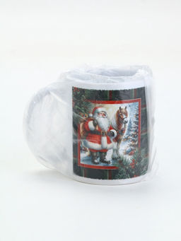 Кружка керамическая новогодняя Подарки от Санты, 320 мл - Дорого внимание фото 6