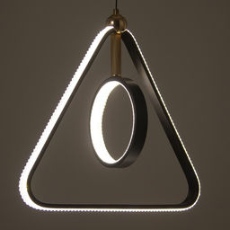 Светильник BayerLux «Сел» LEd=45 Вт черный 20×44×45 см