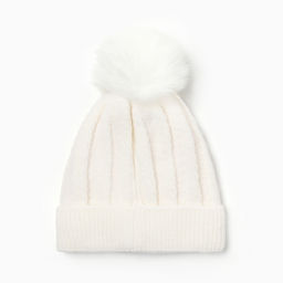 Шапка детская MINAKU, размер 46-48, молочная