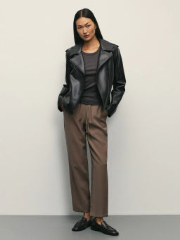 Зауженные брюки с эластичным поясом / Zarina