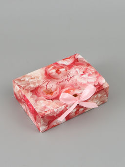 Цена за 3 шт. Коробка складная С Любовью, 16,5 х 12 х 5 см