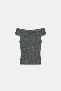 RIBBED KNIT TOP - Zara фото 6