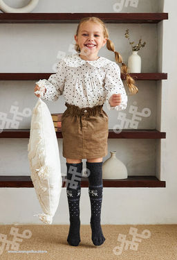 Гольфы детские из монгольской шерсти