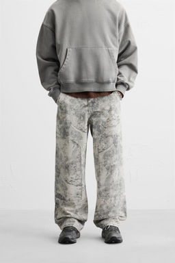 WASHED CARPENTER TROUSERS - Zara фото 2