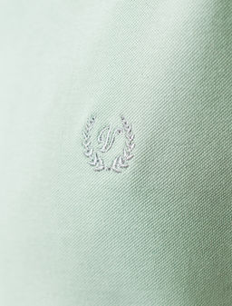 Футболка-поло из фактурного трикотажа - Vilatte фото 4