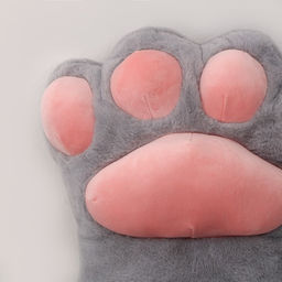Мягкая игрушка «Лапа», 50 см, цвет серый