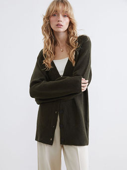 V Yaka Kad?n Triko H?rka