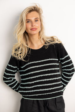 SS-2627 джемпер женский черный - Mozart фото 5