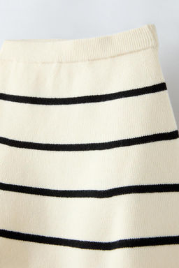 STRIPED KNIT SKIRT - Zara фото 5