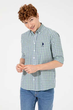 Erkek Ye_il Uzun Kollu G_mlek