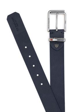Мужской темно-синий ремень