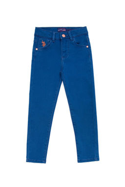 U. S. Polo Assn Голубые джинсовые брюки для девочки - U.s. polo assn фото 8