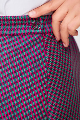 Блуза Swallow 803.2 черный+серебряный узор фото 73