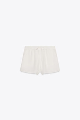 MINI SHORTS WITH DRAWSTRING - Zara фото 5