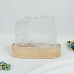 Срез Селенита на подставке - Радуга самоцветов фото 3