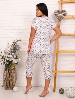 М244 Пижама Мурка (розовый) - Иванушка-трикотаж фото 6