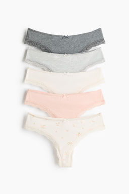 Pack de 5 bragas Brazilian - H&m фото 3