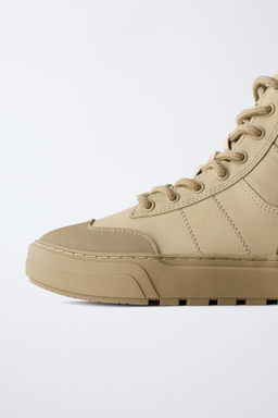 TECHNICAL HIGH-TOP SNEAKERS - Zara фото 4