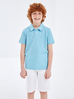 Polo Yaka Basic K?sa Kollu Erkek ?ocuk Ti??rt