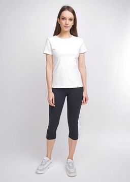 CLE LL001 Леггинсы жен.короткие чёрный - Clever wear фото 2
