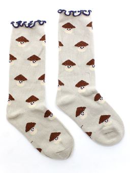 Детские носки 3-5 лет 15-18 см Lace Грибы