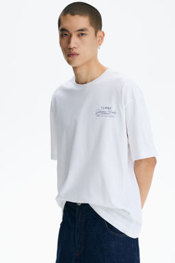 Camiseta estampada Relaxed Fit - H&m фото 8