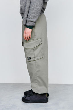 CARGO JOGGING TROUSERS WITH LABEL - Zara фото 6