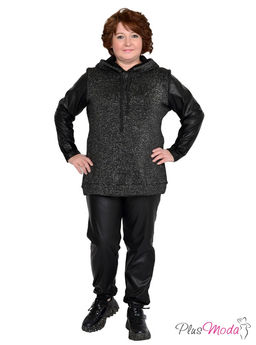 Толстовка Модель №804 размеры 44-84 - Plusmoda фото 5