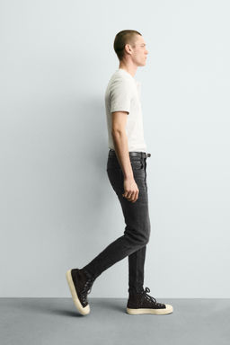 JEANS SKINNY FIT / Negro - Zara фото 7