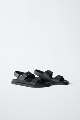 SANDALIA HEBILLAS / Negro - Zara фото 2