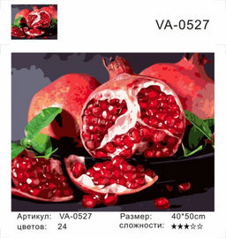 Картина по номерам на холсте и подрамнике 40х50 см