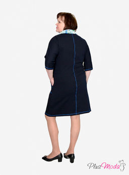 Платье Модель №2А размеры 46-68 - Plusmoda фото 6