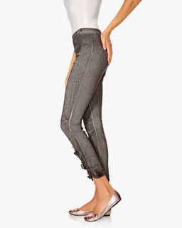 Леггинсы, серо-бежевые - Ashley brooke фото 6