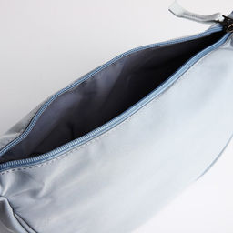 Сумка молодёжная на молнии, цвет голубой - Simaland фото 6