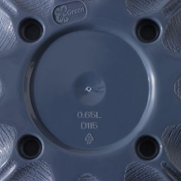 Горшок для цветов с поддоном Wave, 0,65 л, d=11,5 см, серый - Simaland фото 5