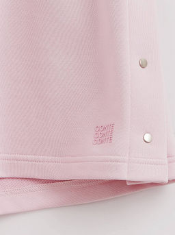 CONTE Шорты из футера с боковой вставкой на кнопках LS 2783 crystal pink - Conte elegant фото 3