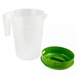 Кувшин пластмассовый 2,5л, д16см, h23см, с крышкой (Россия)