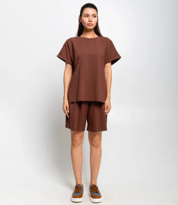 Костюм #ОКТ085002, коричневый