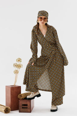 Костюм NIKVA н554-1 ромбы апельсин