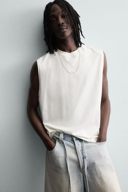 FADED TANK TOP - Zara фото 6