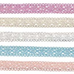 Gamma кружевная лента 17 - 19 мм HVK-34 в рулоне 22.8 м 0.5 СК/Распродажа