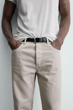 JEANS SLIM CROPPED FIT / Crudo - Zara фото 7