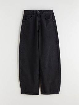 Barrel Fit Kad?n Jean Pantolon